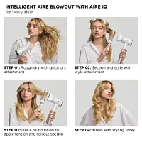 Aire IQ Smart Intelligent Hair Dryer, Satin Blush