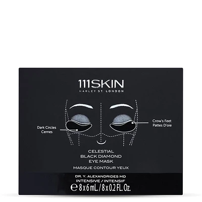 Celestial Black Diamond Eye Mask