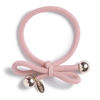 Hair Tie Gold Bead