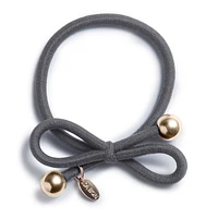 Hair Tie Gold Bead