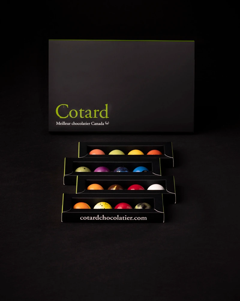 Box of 16 fine chocolates