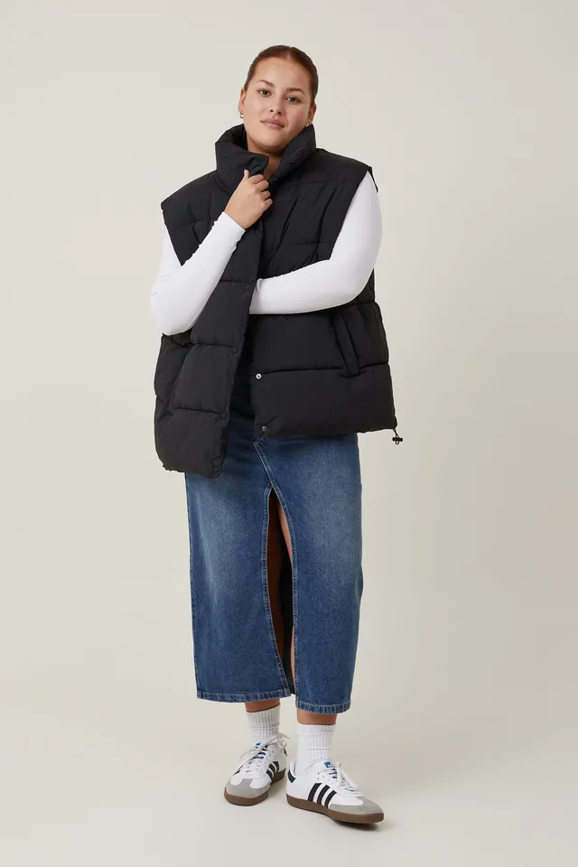 The Recycled Cropped Mother Puffer 2.0