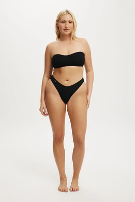 Organic Cotton Rib Cheeky Brief
