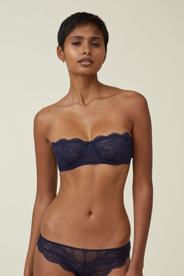 Nala Lace Unlined Strapless Bra