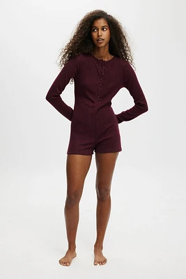 Super Soft Ribbed Romper