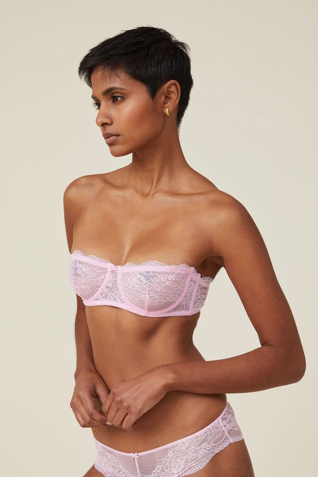 Nala Unlined Lace Strapless Bra 6334768