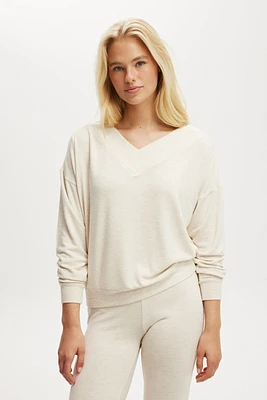 Super Soft Deep V Sweater