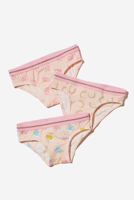 Girls 3 Pack Underwear Licensed
