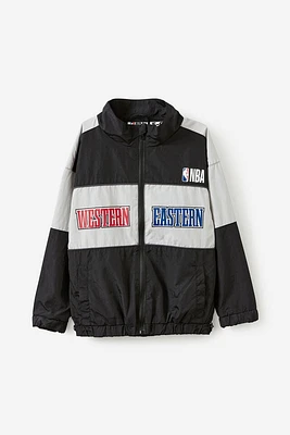 NBA Oversized Zip Through Jacket