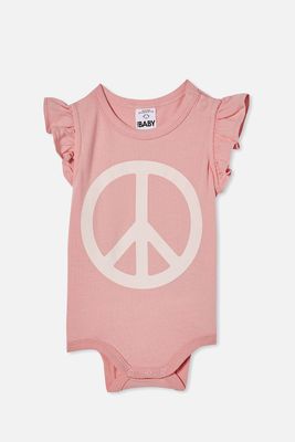 The Sleeveless Ruffle Bubbysuit