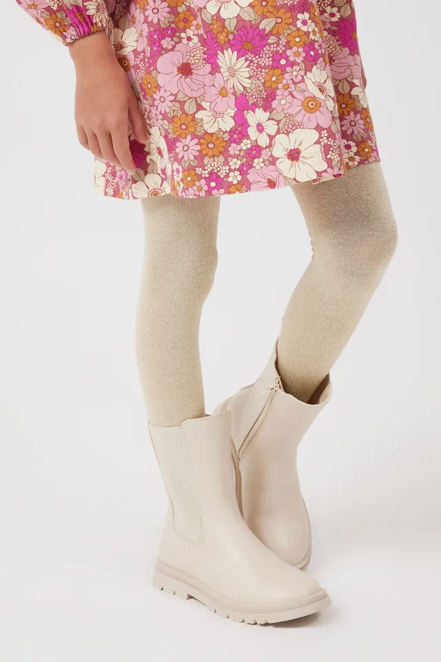 By Anthropologie Lace Rosette Tulle Tights