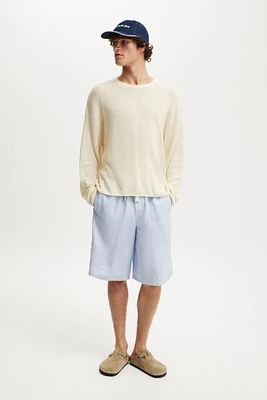 Baggy Linen Short