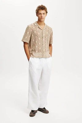 Super Baggy Linen Pant
