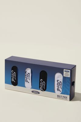 License 4 Pack Of Socks