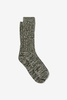 Chunky Knit Sock