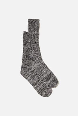 Chunky Knit Sock
