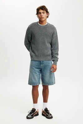 Baggy Denim Short