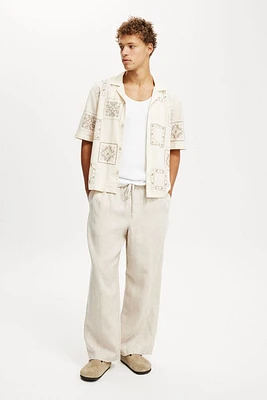 Super Baggy Linen Pant