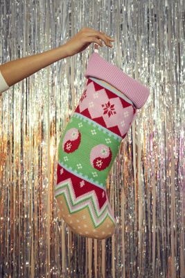 Christmas Knit Stocking
