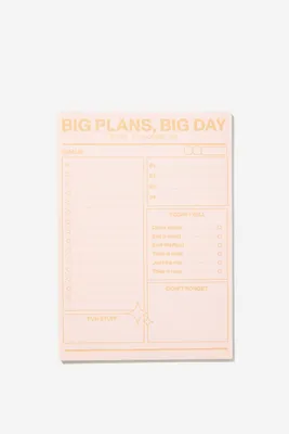 Medium Plan Ahead Planner