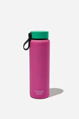 On The Move Metal Drink Bottle 500Ml