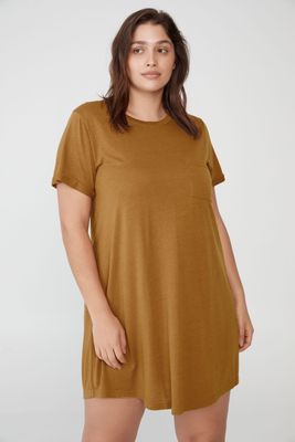 Curve Relaxed Tee Dress