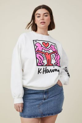 Curve Keith Haring Crew Sweatshirt
