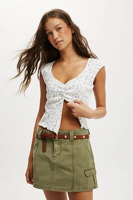 Chelsea Open Front Top