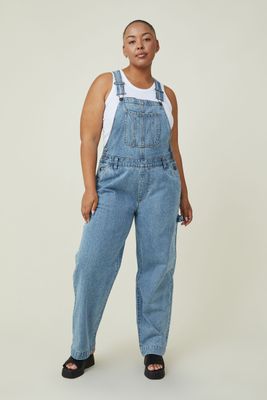 Curve Utility Denim Overall Long