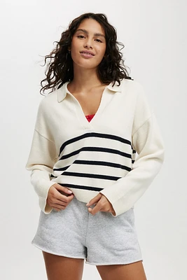 Lux Collar Sweater