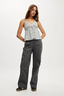Low Rise Cargo Pant