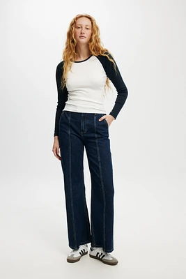 Seam Wide Jean