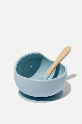 Silicone Bowl And Spoon