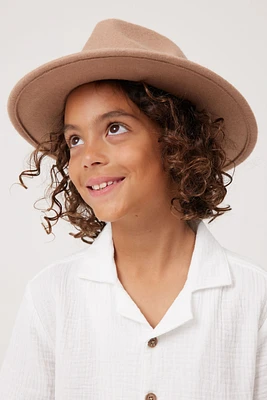 Kids Wide Brim Hat