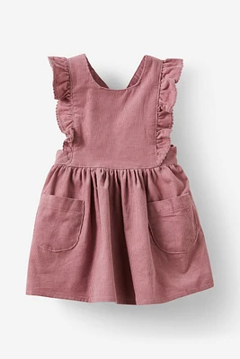 Paige Ruffle Pinafore Dress