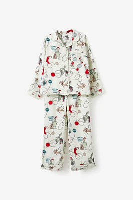 Harvey Long Sleeve Pajama Set Licensed