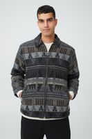 Sherpa Lined Harrington Jacket
