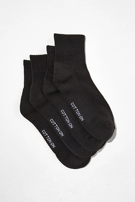 The Perfect Pair Quarter Crew Sock 2Pk