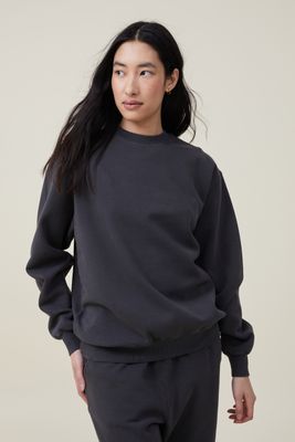 Classic Washed Crew Sweatshirt