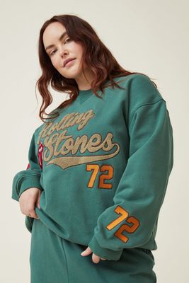 Curve Rolling Stones Crew Sweatshirt