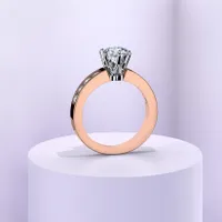 The Channel, 1ct, Rose Gold