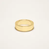 Men's Flat 6mm Yellow Gold