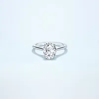Couple Classic Thin 1.5ct Oval Gold