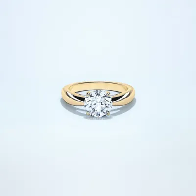 Couple Classic Tapered 1.5ct Yellow Gold