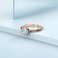 Couple Classic Thin 1.5ct Rose Gold