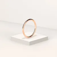 Women's Round 1.8mm Rose Gold