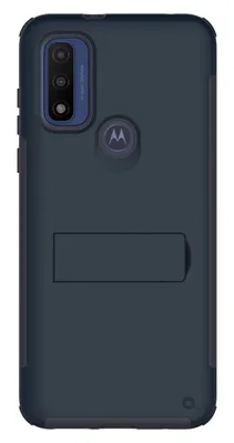 Quikcell Moto g Pure ADVOCATE Series Multilayer Kickstand for Case - Slate Blue
