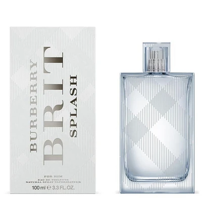 FRAGANCIA BURBERRY BRIT SPLASH / FOR MEN - EAU DE TOILETTE 100 ML