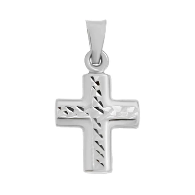 CRUZ ORO BLANCO 14K