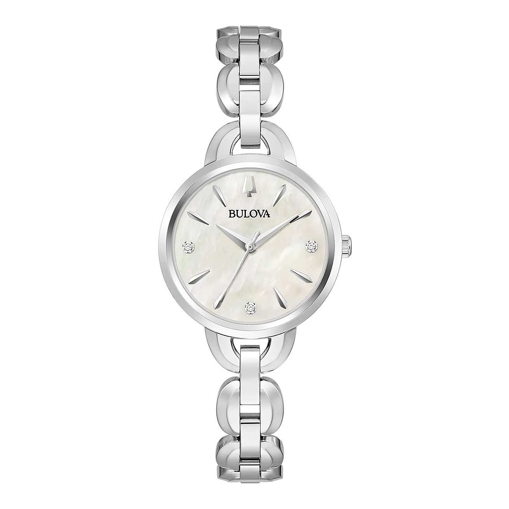 RELOJ BULOVA BANGLE 96P230 PARA MUJER